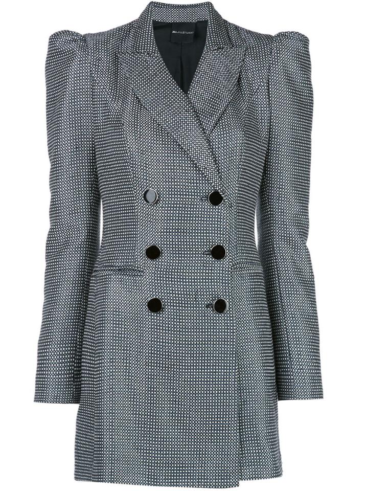 Jill Jill Stuart Double Breasted Blazer Dress - Black