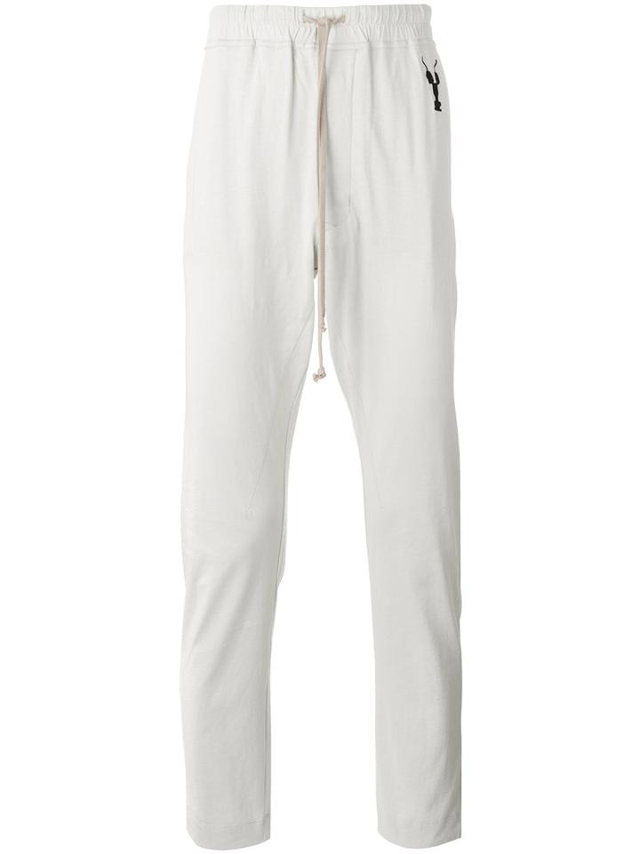 Rick Owens Drkshdw - Classic Sweatpants - Men - Cotton - M, Grey, Cotton