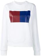 Calvin Klein Logo Crewneck Sweatshirt - White