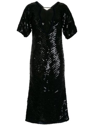 Manning Cartell Sea Stars Sequined Dress - Black