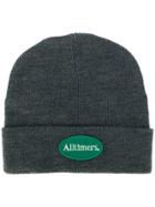 Alltimers Logo Embroidered Beanie - Grey