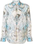 Etro Printed Loose Shirt - Nude & Neutrals