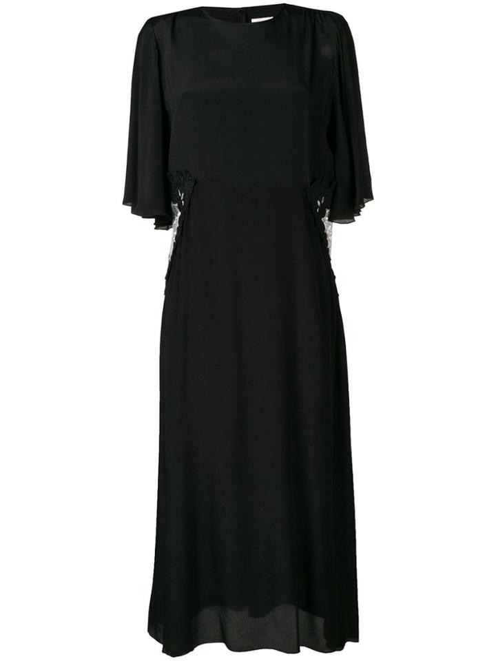 See By Chloé Lace-trimmed Dress - Black