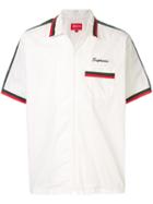 Supreme Zip-up Shirt - White