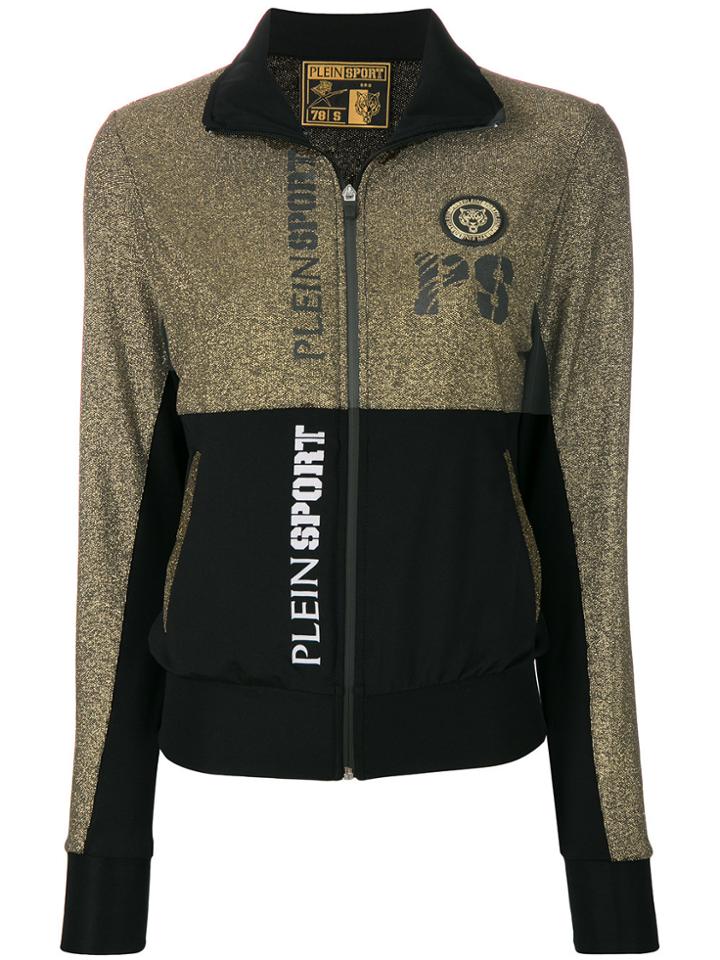 Plein Sport Colour Block Jacket - Black