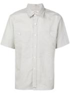 Maison Kitsuné Plain Shortsleeved Shirt - Grey