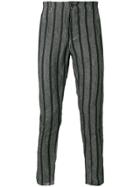 Transit Striped Trousers - Grey