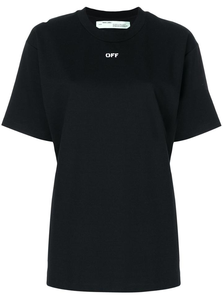Off-white Arrows Print T-shirt - Black