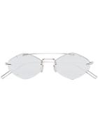 Dior Eyewear Inclusion Geometric Sunglasses - Grey