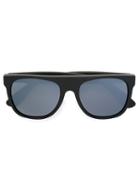 Retrosuperfuture Flat Top Sunglasses, Adult Unisex, Black, Acetate