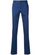 Etro Straight Trousers - Blue