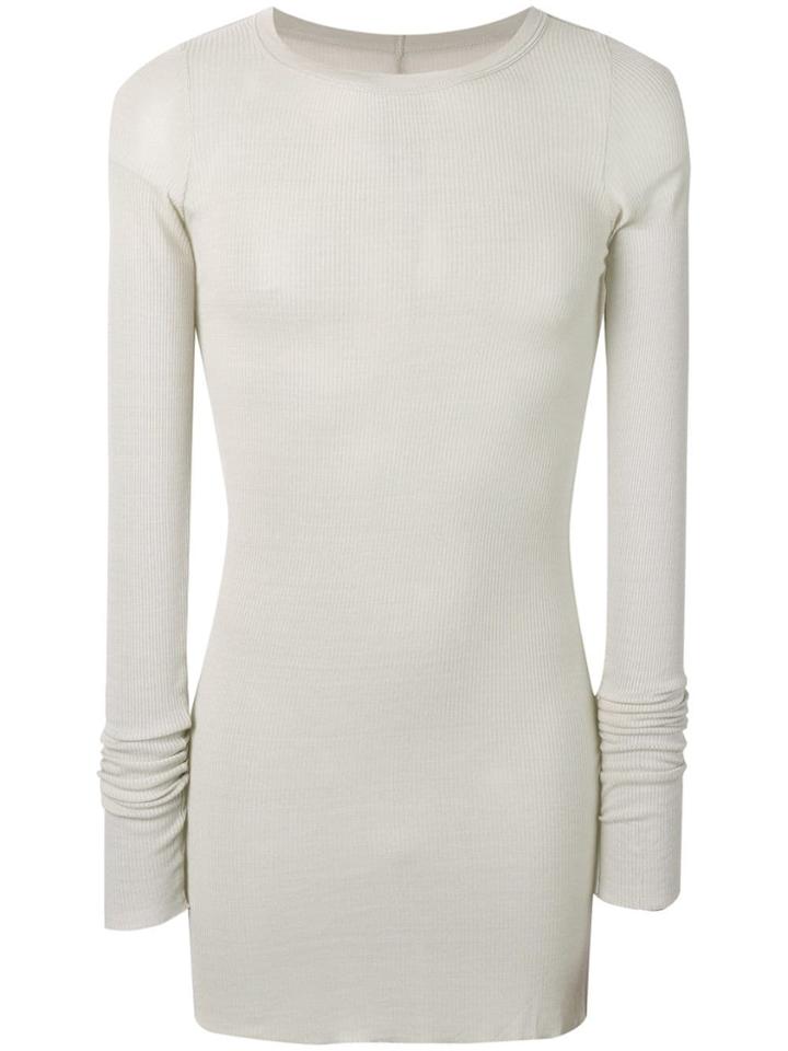 Rick Owens Forever Long-sleeved T-shirt - Grey