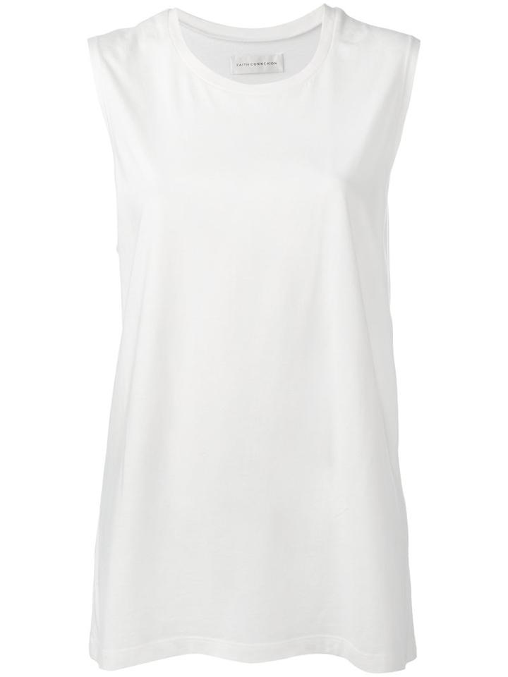 Faith Connexion - Basic Tank Top - Women - Cotton - Xl, White, Cotton
