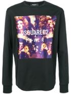 Dsquared2 Fever Photo Print Sweatshirt - Black