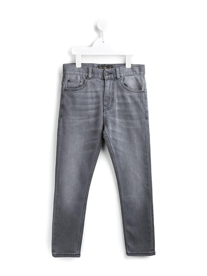 Finger In The Nose Washed Skinny Jeans, Boy's, Size: 8 Yrs, Grey