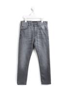 Finger In The Nose Washed Skinny Jeans, Boy's, Size: 8 Yrs, Grey