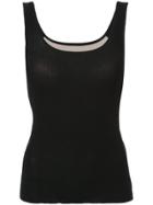 H Beauty & Youth Scoop Neck Vest - Black