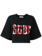 Golden Goose Deluxe Brand - Short T-shirt - Women - Cotton - S, Black, Cotton