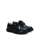 Montelpare Tradition Classic Lace-up Oxford Shoes - Blue
