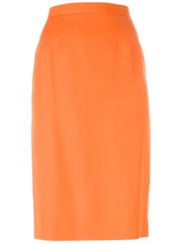 Guy Laroche Pre-owned Classic Pencil Skirt - Yellow