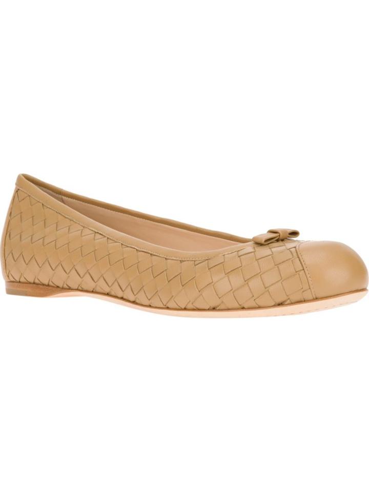Bottega Veneta Intrecciato Ballerina