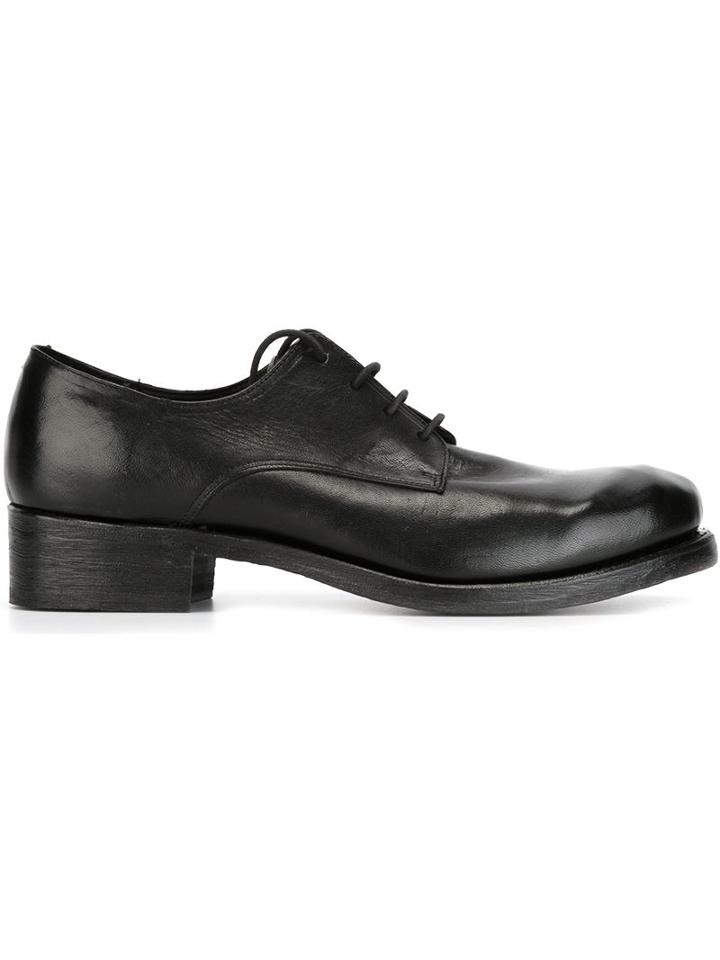 The Last Conspiracy Folke Lace-up Shoes, Men's, Size: 42, Black, Buffalo Leather/leather