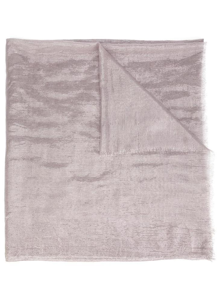 Denis Colomb 'evening Nacre' Large Shawl, Women's, Grey, Cashmere
