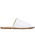 P.a.r.o.s.h. Strip Sandals - White