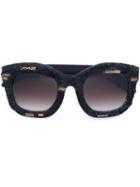 Kuboraum 'mask B2' Sunglasses, Adult Unisex, Black, Acetate