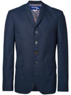 Junya Watanabe Comme Des Garçons Man - Flap Pockets Blazer - Men - Wool - Xl, Blue, Wool