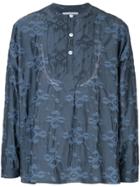 Kiko Kostadinov Printed Button-up Shirt - Blue