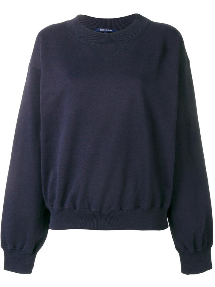 Sofie D'hoore Crew Neck Sweatshirt - Blue