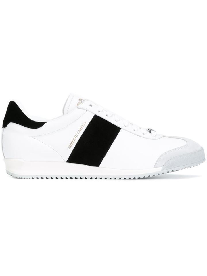 Roberto Cavalli Panelled Sneakers