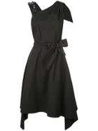 Natori Belted Dress - Black