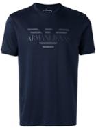 Armani Jeans - Classic T-shirt - Men - Cotton - Xxxl, Blue, Cotton