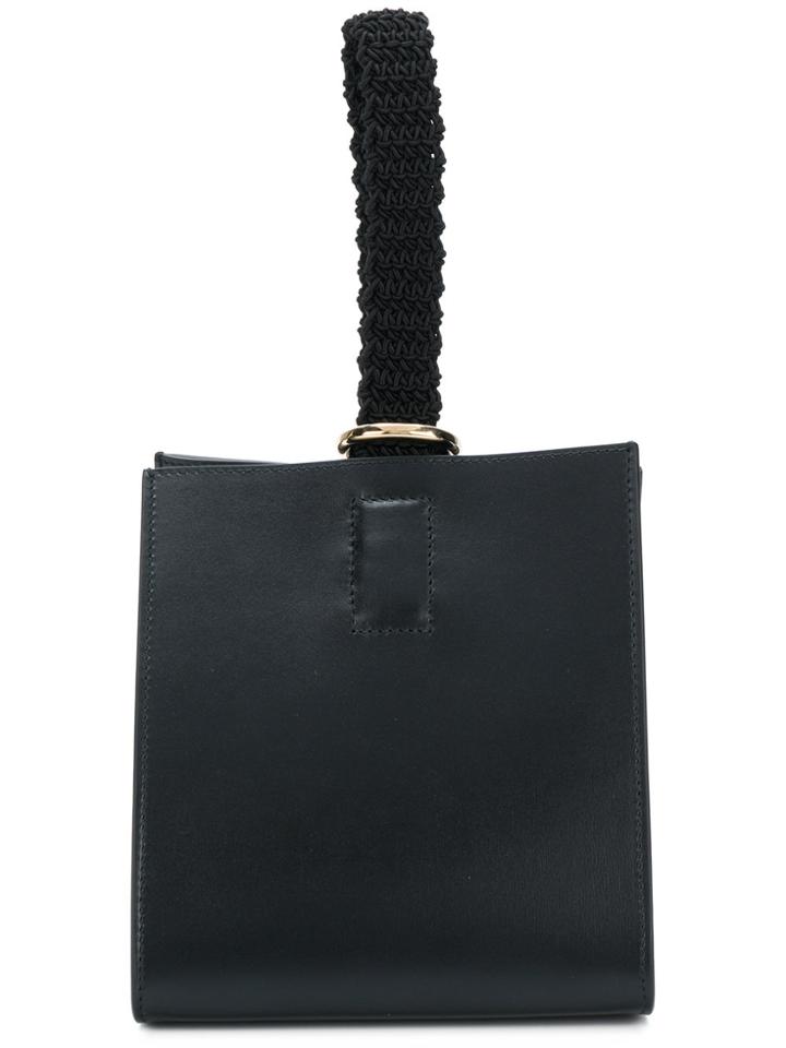 Jil Sander Pyramid Clutch Bag - Black