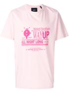 Blood Brother Way Up Rave Culture T-shirt - Pink & Purple