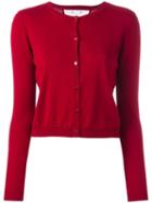Red Valentino Cropped Cardigan, Women's, Size: Medium, Cashmere/silk/polyamide