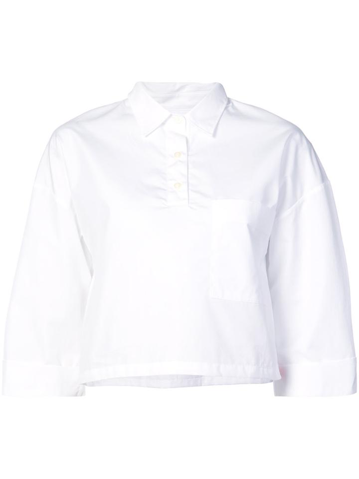 Kule Boxy Fit Shirt - White
