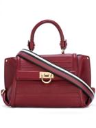 Salvatore Ferragamo Smalll 'sofia' Handbag - Red