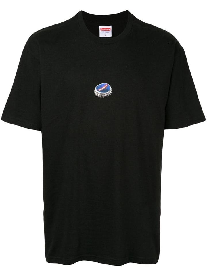 Supreme Bottle Cap T-shirt - Black