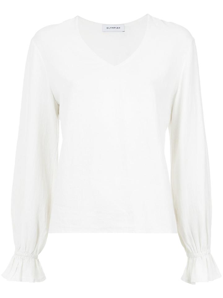 Olympiah Inca Blouse - White