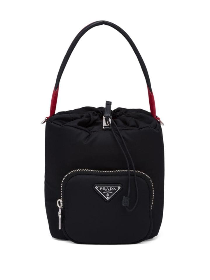 Prada Cargo Bucket Bag - Black