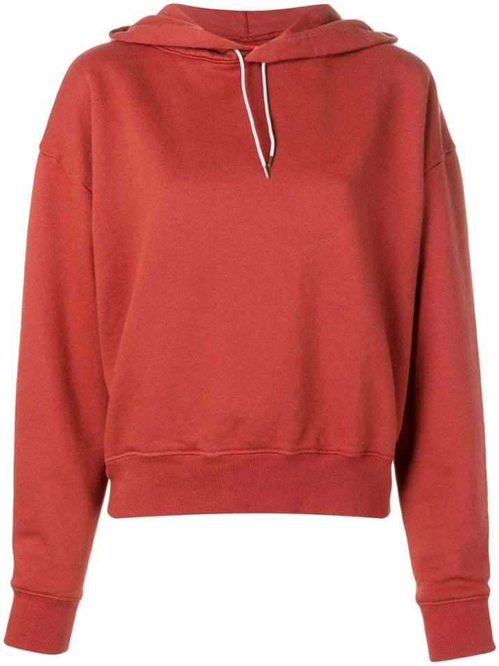 Eckhaus Latta Classic Brand Hoodie - Red