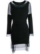 Diesel Layered Tulle Dress - Black