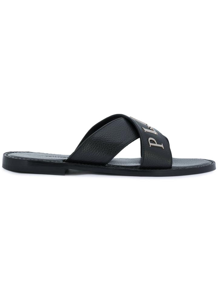 Philipp Plein Briant Sandals - Black
