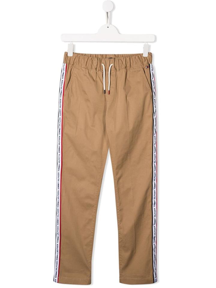 Tommy Hilfiger Junior Teen Logo Band Trousers - Neutrals