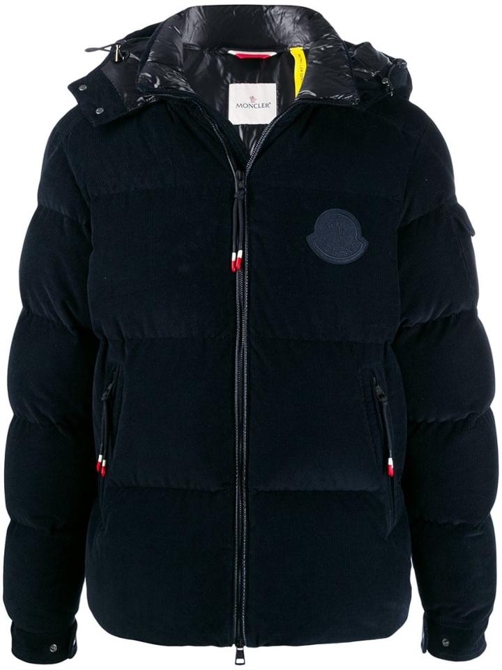 Moncler 1952 Logo Padded Jacket - Blue