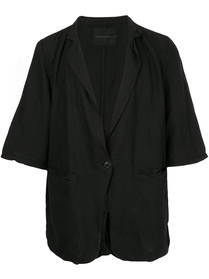 First Aid To The Injured Severinus Blazer - Black