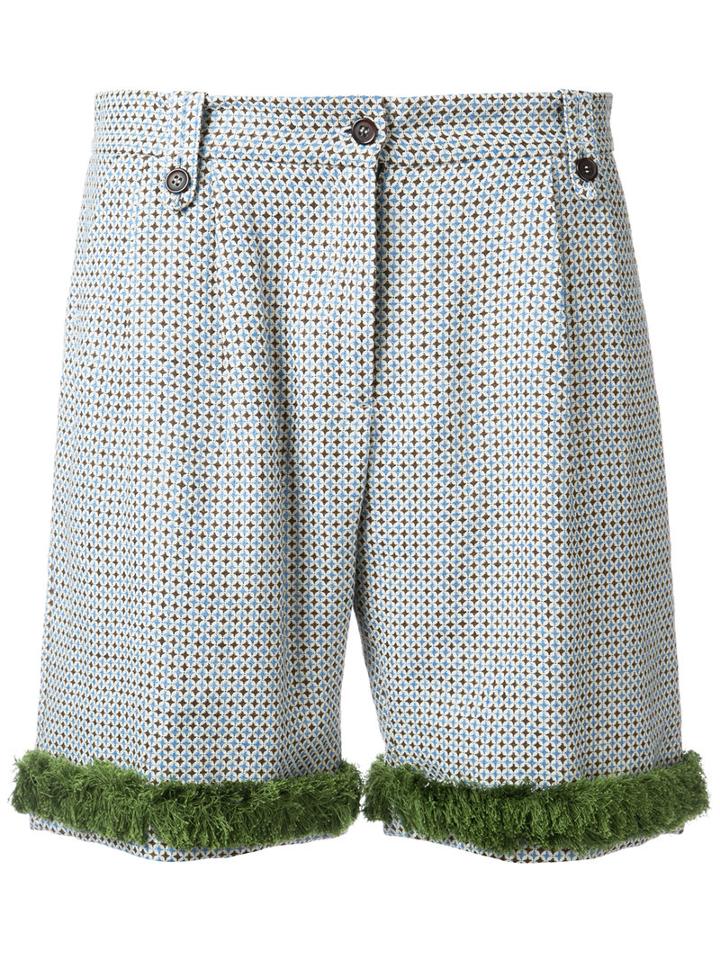 Jupe By Jackie Tile Pattern Shorts, Size: Medium,